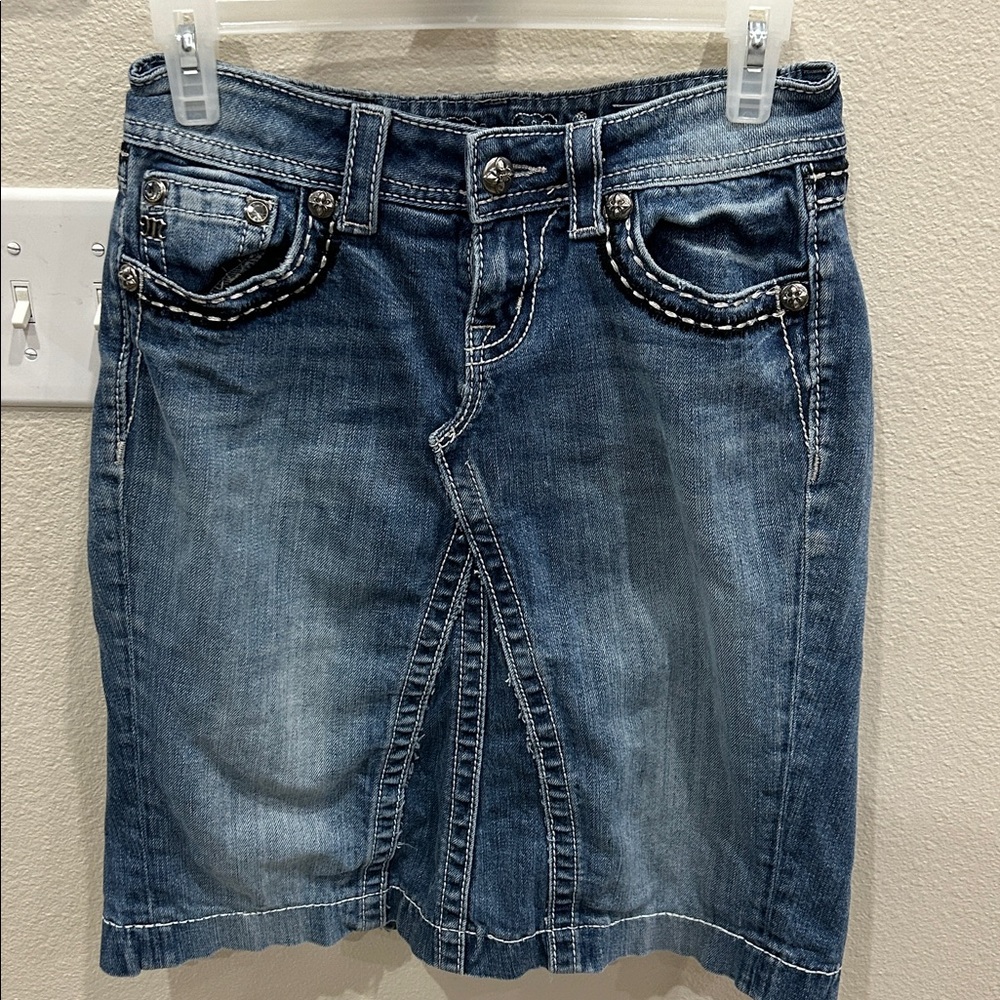 Miss Me Denim Skirt